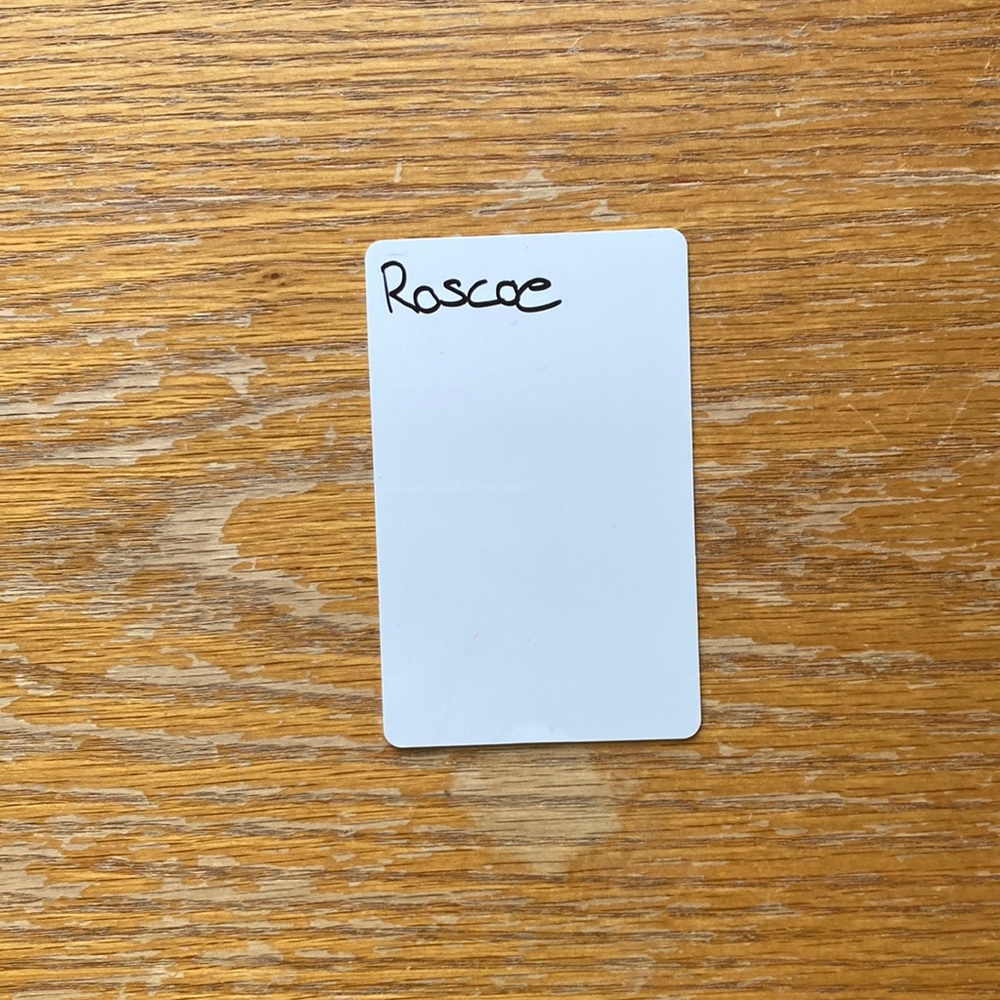 Roscoe amiibo card animal crossing